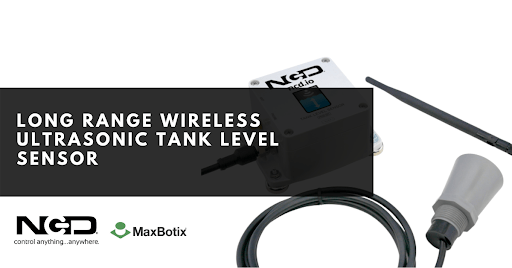 Long Range Wireless Ultrasonic Tank Level Sensor - MaxBotix