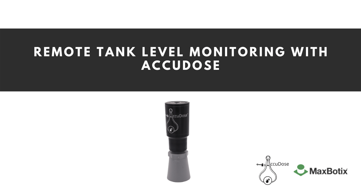 Remote Tank Level Monitor Remote Tank Level Monitoring Solutions – MaxBotix