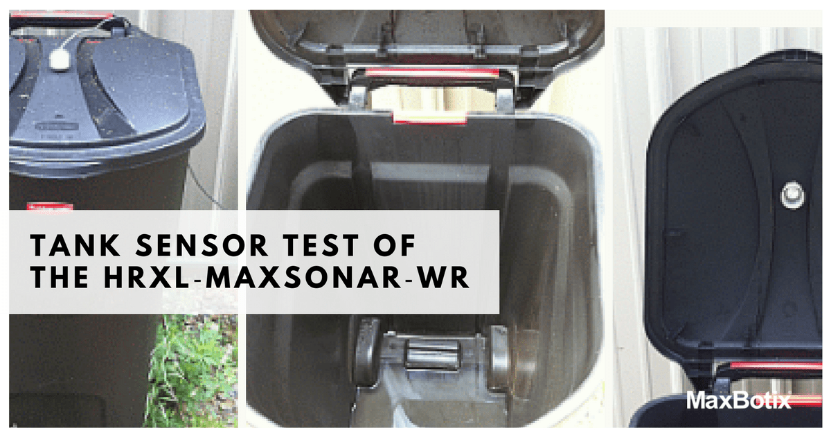 Tank Sensor Test of the HRXL‑MaxSonar‑WR – MaxBotix