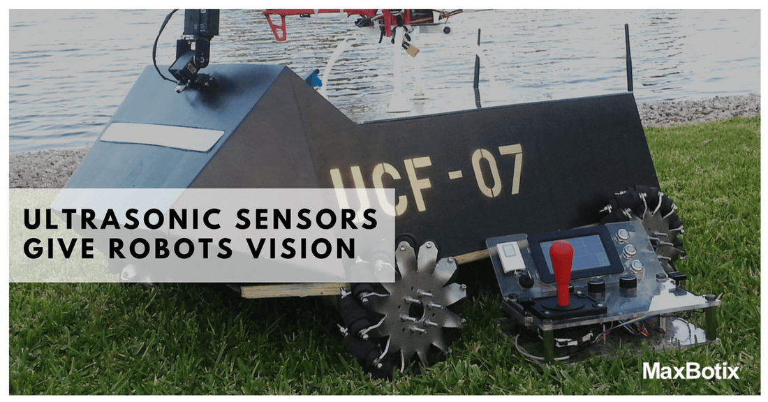 Ultrasonic Sensors Give Robots Vision - MaxBotix