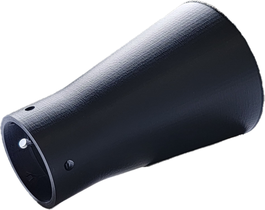 MB7974 Snap On Horn for MaxBotix Ultrasonic Sensors in the color Black
