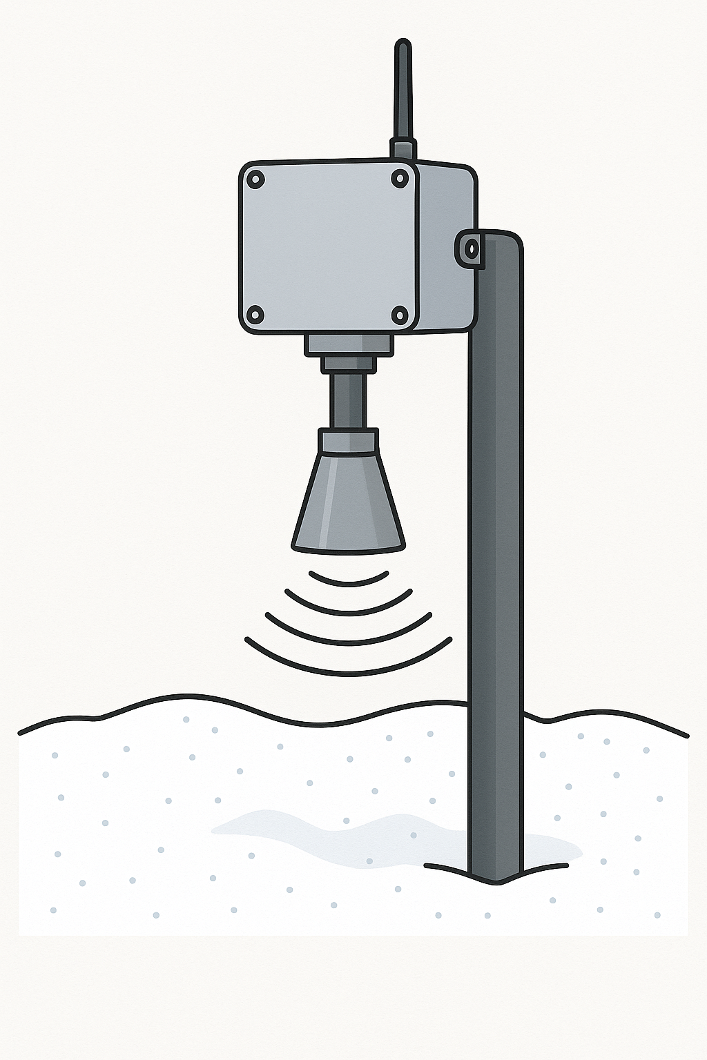 Snow Depth Monitoring with Ultrasonic Sensors: A Complete Guide – MaxBotix